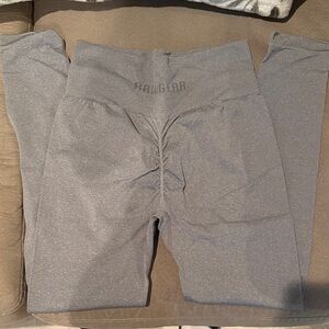 Raw Gear Light Grey Butt Scrunch Leggings